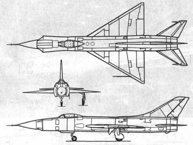 Схема самолета Т-49