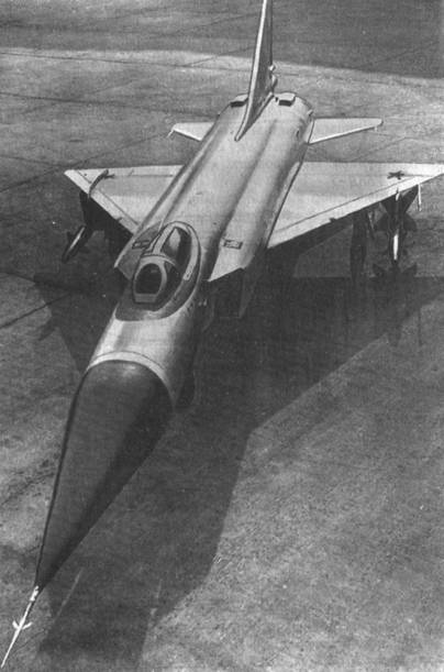 Истребитель-перехватчик Т58Д-3 - прототип серийного самолета Су-15