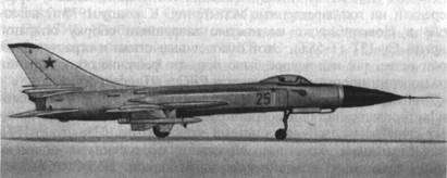 Истребитель-перехватчик Су-15бис с двигателями Р-25