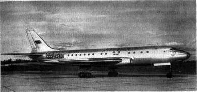 Первый опытный экземпляр Ту-104