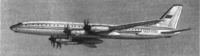 Дальнемагистральный пассажирский самолет Ту-114