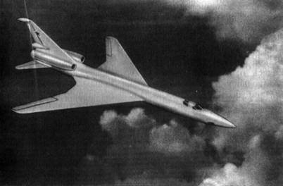 Модель самолета Ту-105