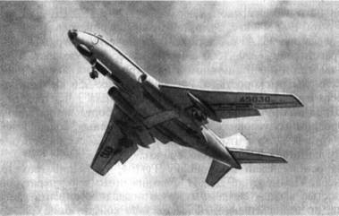 Серийный пассажирский самолет Ту-124