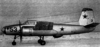 Самолет Як-210 после доработки