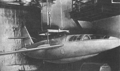 Самолет '5-2' в ЦАГИ до модификации