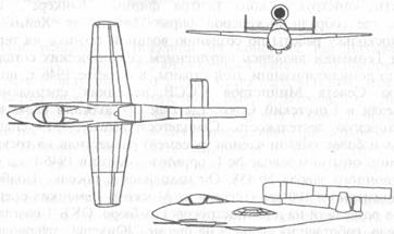 Схема самолета EF-126