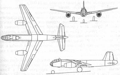 Схема самолета EF-140