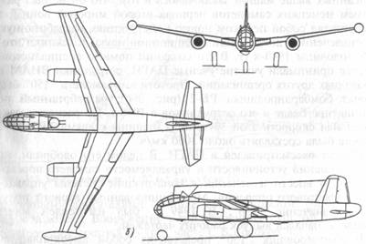 Схема самолета '140-Б/Р'