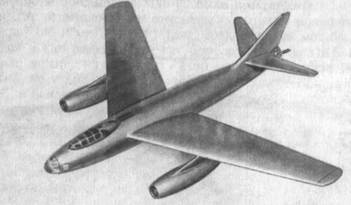 Модель самолета РБ-2