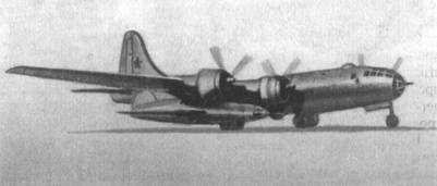 Самолет '346-3' под носителем Ту-4